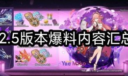 原神爆料版本大全最新
